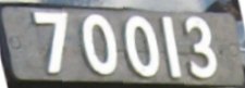 Numberplate