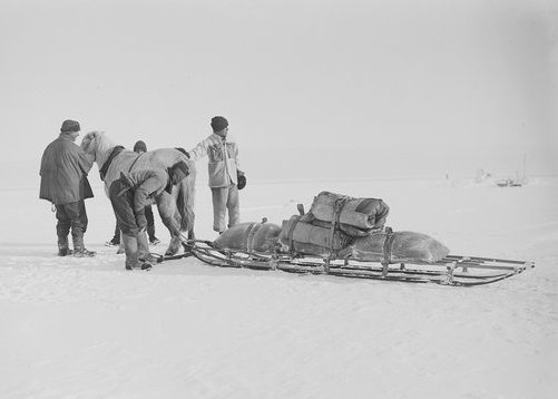 Michael and the Retford sledge